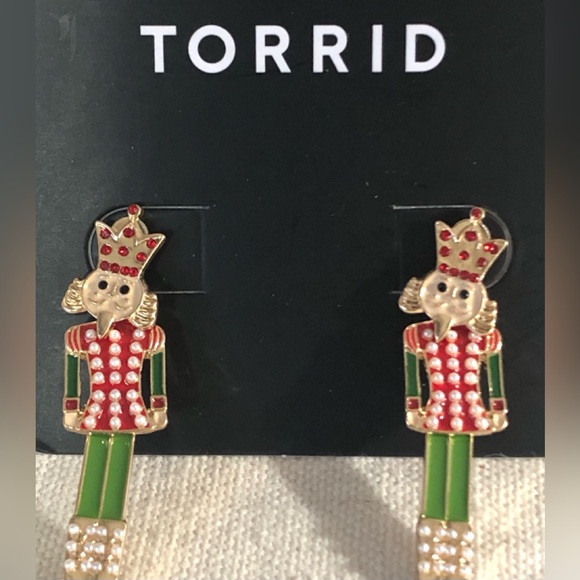 Torrid NWT Nutcracker Charm Post Earrings - Picture 5 of 12